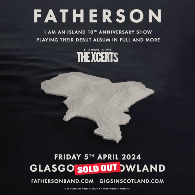 Here are the times for Fatherson tonight: Doors Open: 7pm Samuel Nicholson: 7.30pm The Xcerts: 8.10pm Fatherson: 9pm