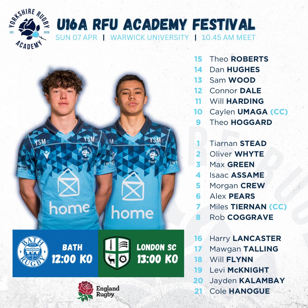 Yorkshire Rugby Academy tweet media