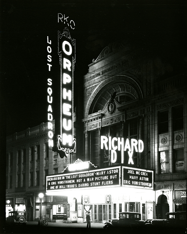 A snapshot of a long-gone theater in Springfield, Ill., captures one man looking toward the box office. Is he thinking about seeing 1932’s “The Lost Squadron”? Maybe he’s heading to the pool hall/bowling alley a couple of doors down? #ArchivesHashtagParty #ArchivesSnapshot