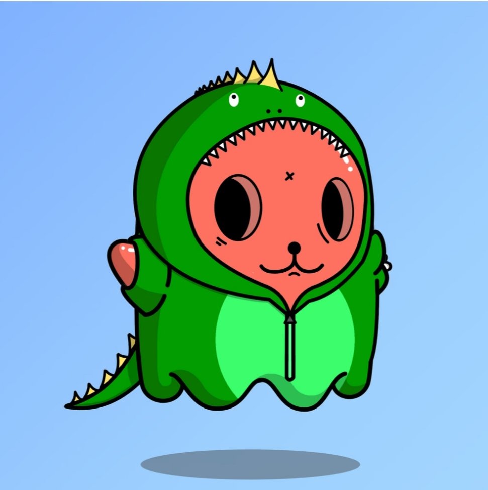 I am absolutely excited for the fact that I had a chance to have a piece from a passionate founder and a creative artist <a href="/BitSquids/">Ketaa</a>, creator of this colorful project <a href="/GhostiesOnPoly/">Ghosties | Mint Live 📜</a> 

I'm happy for the person that get to have this two great Artwork together