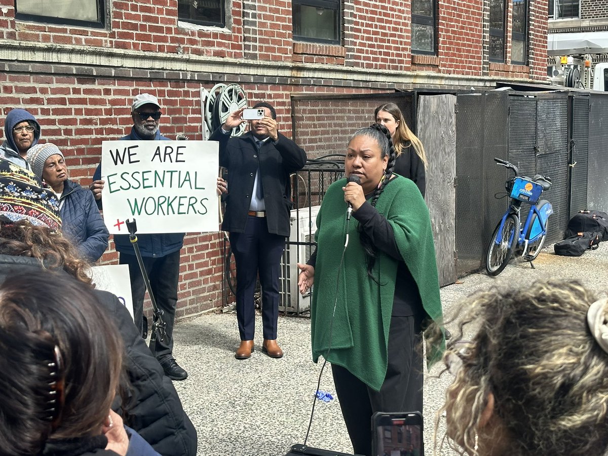 “It is troubling to see an organization dedicated to providing healthcare working to push people out of their homes. Displacing them would only intensify the pressing housing crisis throughout New York City,”  - Assemblymember Marcela Mitaynes (@MMitaynes).