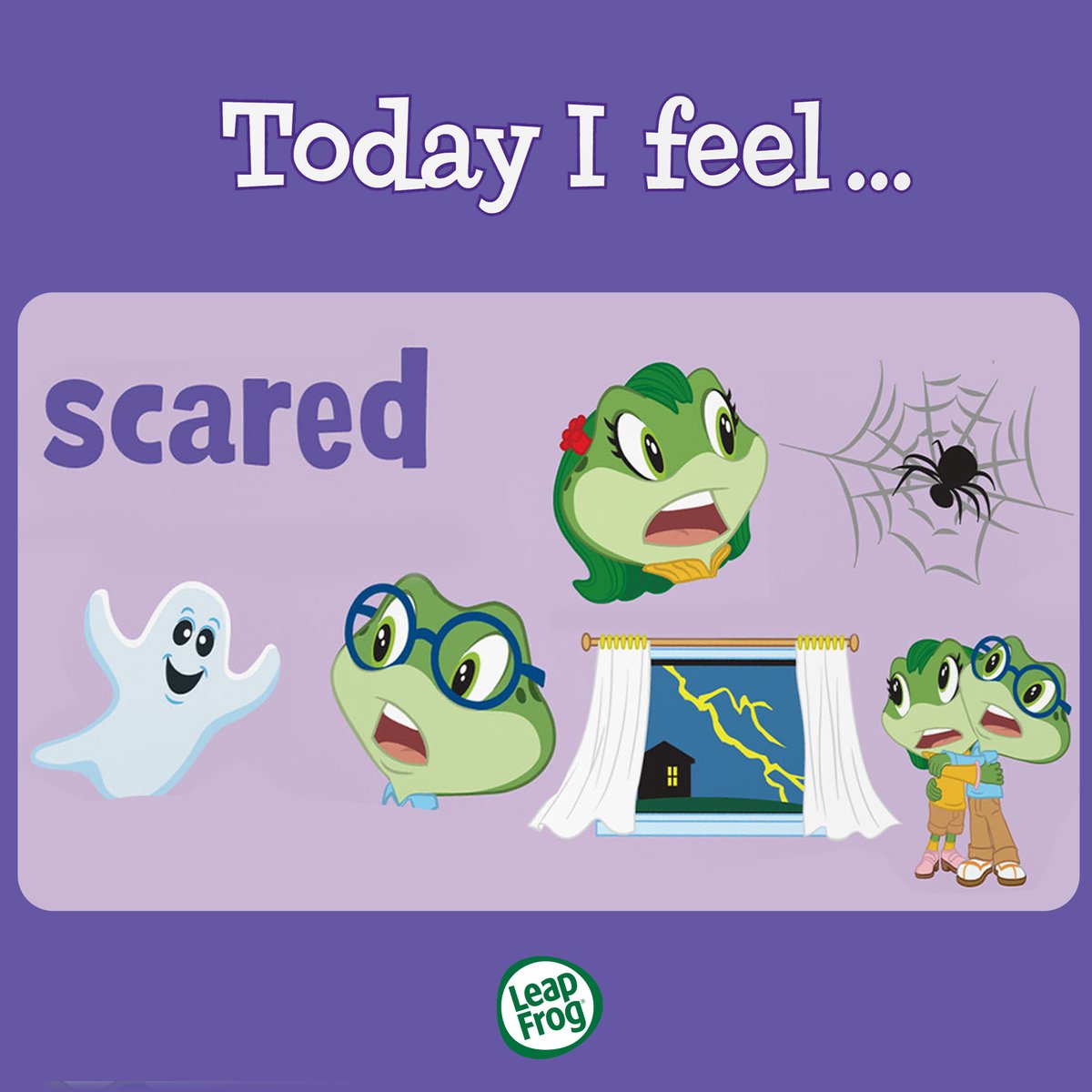 Sometimes we get scared, and that's OK. 💚💜 Hugs to everyone in the Northeast after the earthquake!