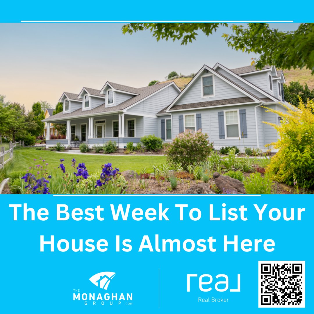🏡 Ready to make a move? Now's the time! According to Realtor.com, April 14-20 is prime time to list your house. Don't wait – DM me to get started on your real estate journey! 

READ FULL ARTICLE: bit.ly/OptimalListing…

#TheMonaghanGroup #arizonahomes #RealBroker