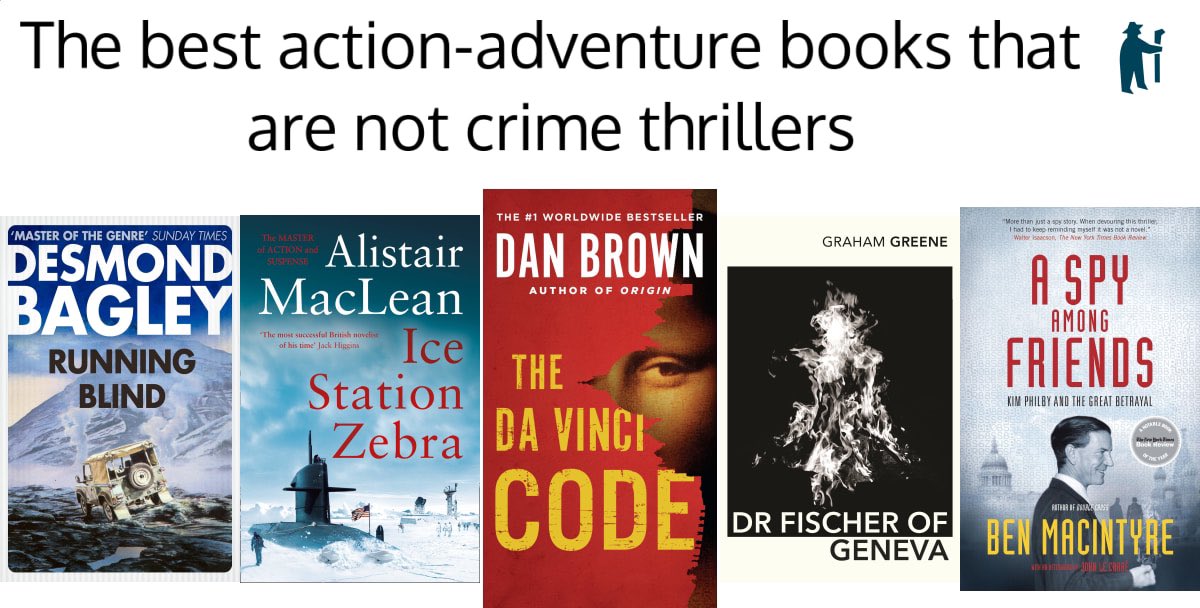 Thrilled* to be invited to contribute some of my favourite reads for books website and author supporters @Shepherd_books - look ’em up! shepherd.com/best-books/act… Agree/disagree? Fight me… * weak pun intended