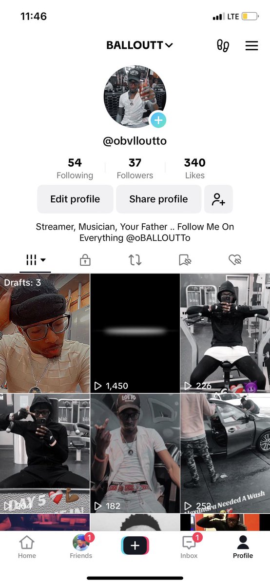 aye y’all tap into to my Tikityy Mane .. That Last Video Going Brazyy ❤️‍🩹💪🏾