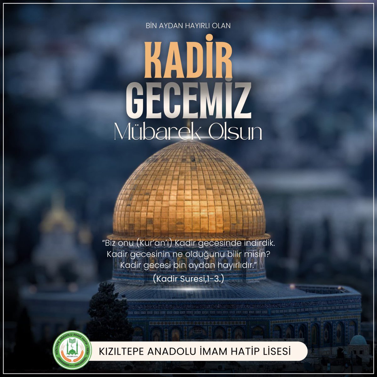 Kadir Gecemiz mübarek olsun 🌿 @MesutCoskun7902 @tuncay_akkoyun @Murat69_Demir @makan47 @pdrerdal @SuleymnAKIN @akadirgms @SabahattinSmer2 @makdag47 @MesutCoskun7902 @Faruk_Simsek47