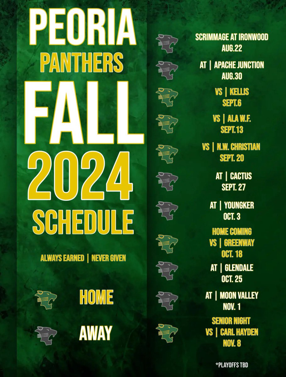 Peoria Panthers FB tweet media