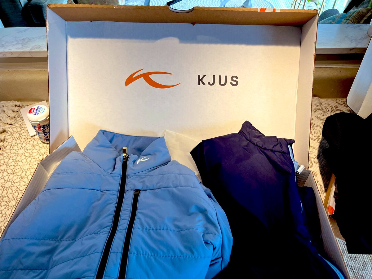 Weather at @TheHomeofGolf looks downright awful next week - but we'll walk between the raindrops with this nice care package from @KJUS_Company. 

Bring it on, Mother Nature. Do your worst!
