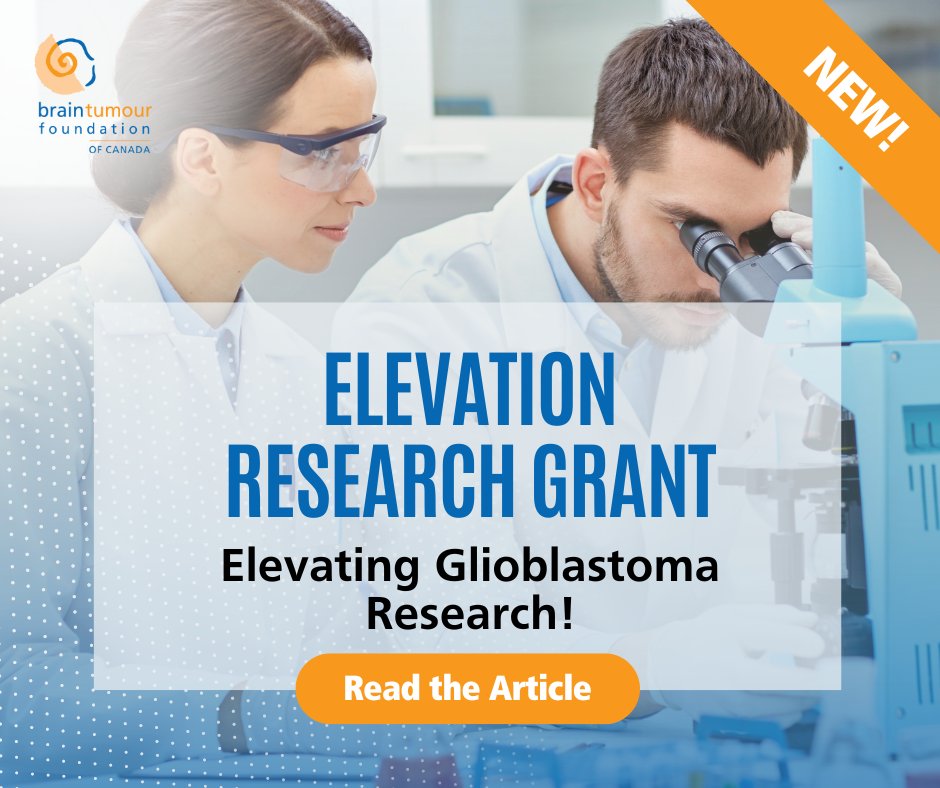 Glioblastoma is the most common and aggressive malignant primary brain tumour. While a cure has yet to be found, we’re grateful to be able to offer a grant that supports outstanding researchers making strides in the fight against this disease. Learn more: ow.ly/o0pw50R9pCz