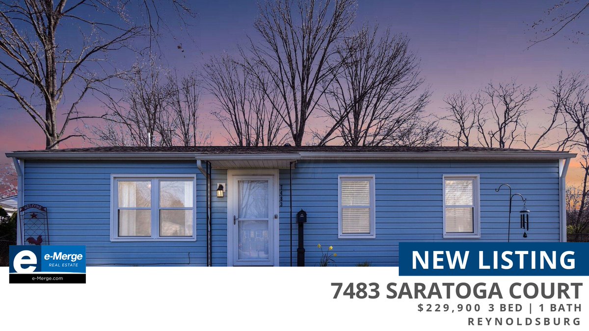 📍 New Listing 📍 Take a look at this fantastic new property that just hit the market located at 7483 Saratoga Court in Reynoldsburg. Reach out here or at (614) 560-3617 for more information! Listed by Michelle Smith Teresa Barry... teresabarry.e-merge.com/showcase/7483-…