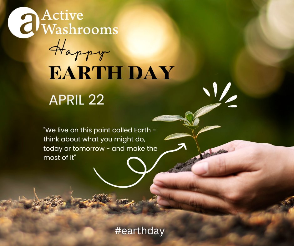 Today is #EarthDay 🌎Here at Active Washrooms it's our commitment to do the right thing. With a wide range of eco friendly services protecting the environment is at the heart of what we do.
#earthday2024 #earth #planet #instaearthday #earthfriendly #leadingtheway #activewashrooms