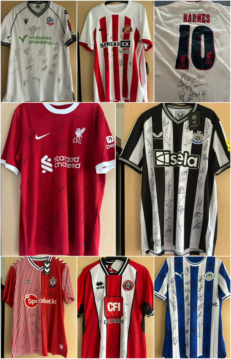 24 hours left in out online #MarchOfTheDay footy memorabilia auction raising £ for @DarbyRimmerMND. Supporters of @lfc @SouthamptonFC @NUFC @LaticsOfficial @OfficialBWFC @SunderlandAFC and @SheffieldUnited, there’s something in there for you. 32auctions.com/marchoftheday1