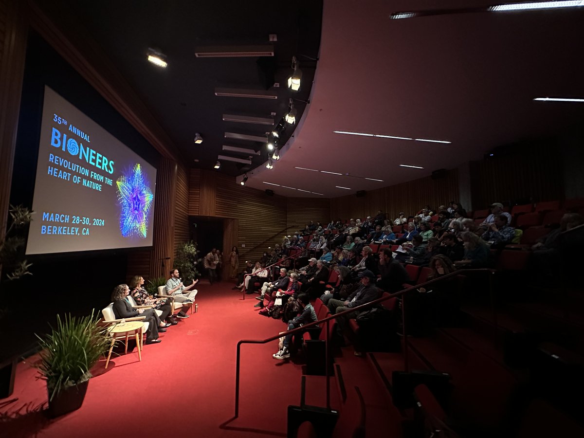 Last week we showed two episodes of #WildHope at the @bioneers Conference in Berkeley, CA. Our team’s Impact Producers - Alex Pearson and Alex Duckles - joined series co-Executive Producer Sarah Arnoff in an engaging post-screening Q&A that lasted nearly an hour. 

#Bioneers2024