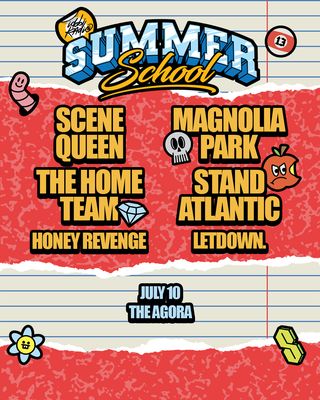 📚ON SALE NOW📚 The Summer School Tour feat. @SceneQueenRocks, @TheHomeTeamNW, @MagnoliaParkFL & @StandAtlantic 🗓️ July 10 | buff.ly/4czlDAK