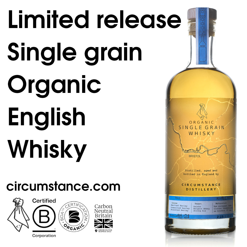 Our first organic whisky is now available.
Only 792 bottles in this release.
circumstancedistillery.com/shop/organic-s…
#englishwhisky #organicwhisky #bristolwhisky