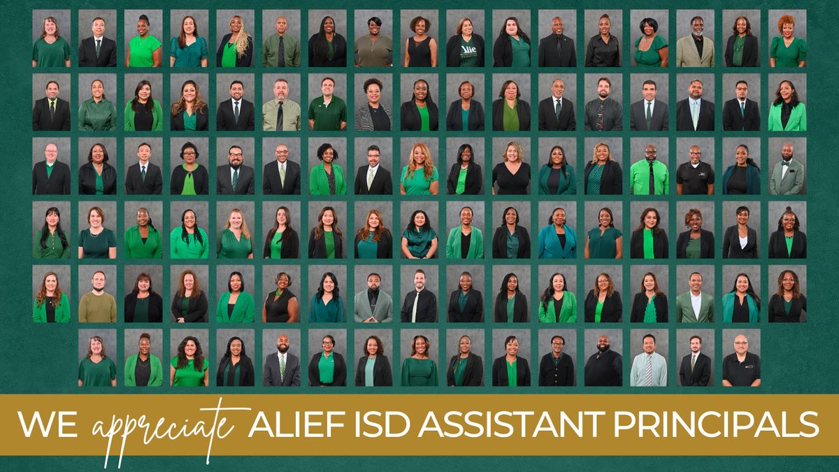 This National Assistant Principals Week, let's express our gratitude to the Assistant Principals across Alief ISD for their unwavering dedication to our students and schools. Your leadership is truly appreciated! #AssistantPrincipalsWeek #ThankYouAPs