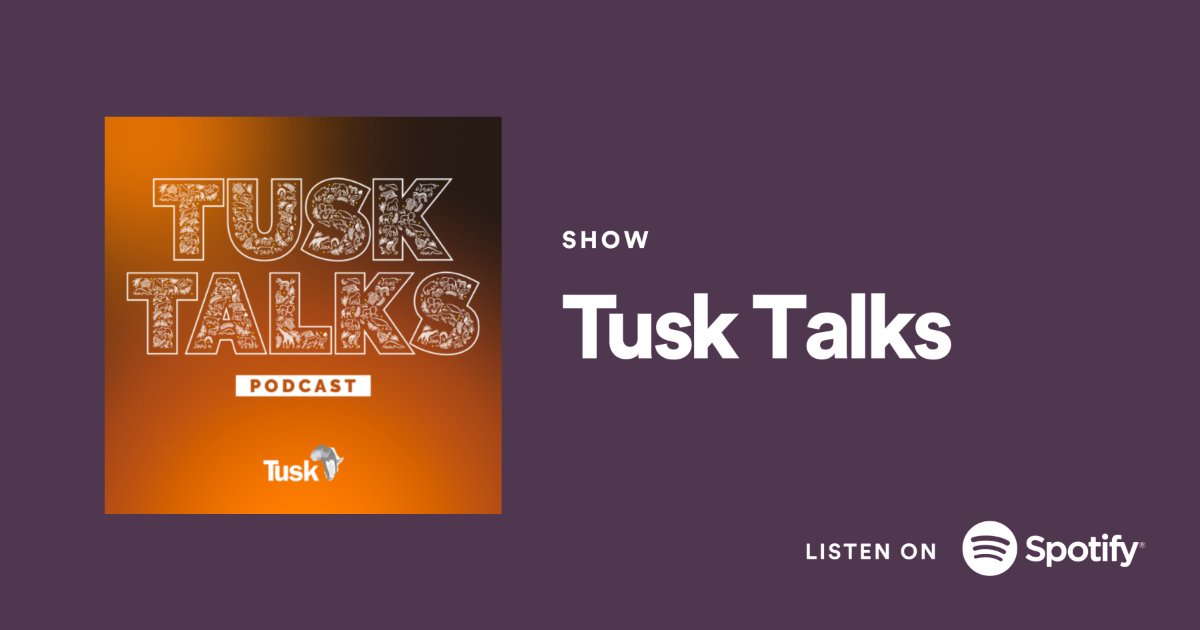 🎙️#TuskTalksPodcast Episode 1 Series 2 will be live next week! 

Series 2 kicks off with Chief Lucky, from Integrated Rural Development and Nature Conservation Namibia and Moreangles from @action4wildlife, talking about community conservation!