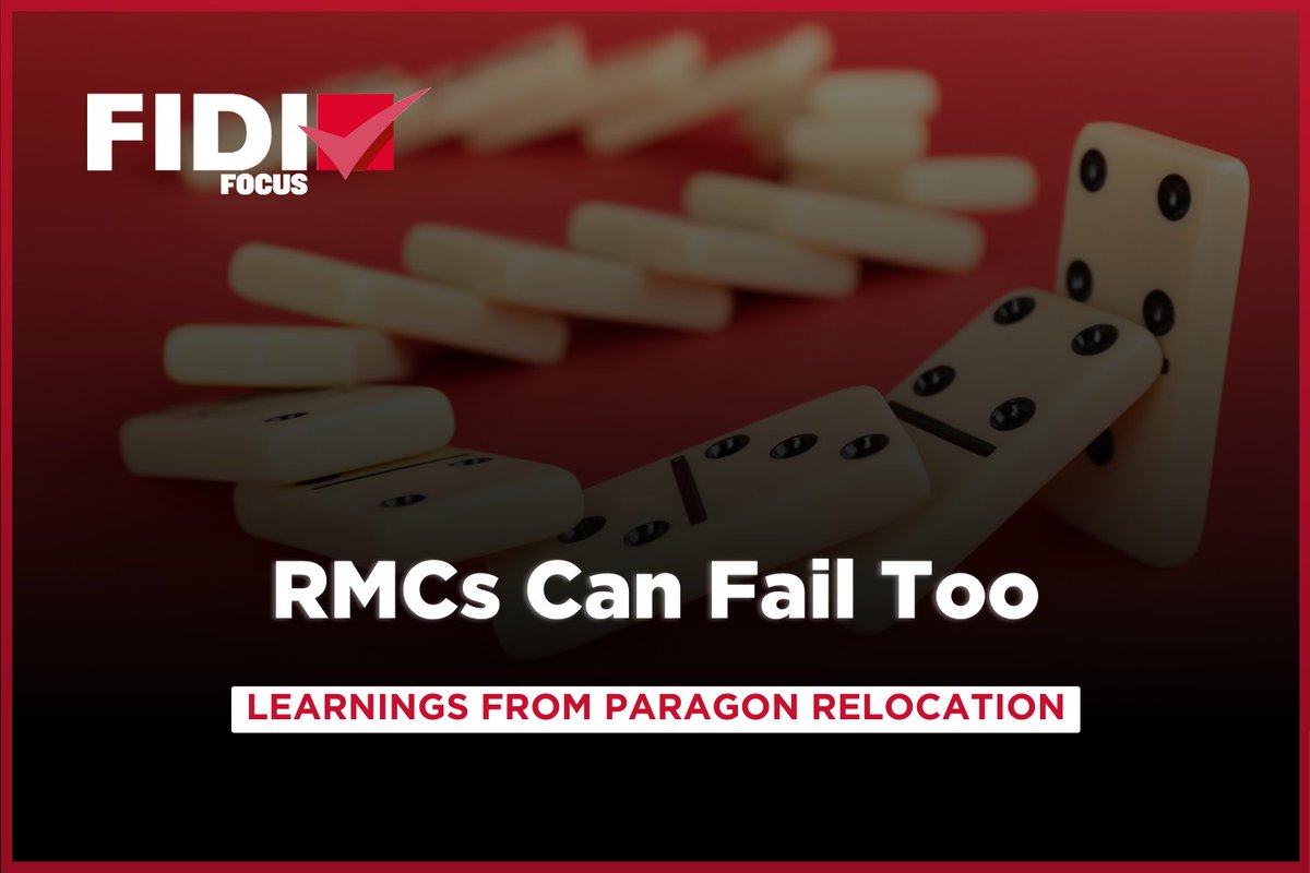 The bankruptcy of Paragon Relocation, has caused a stir in the moving and DSP industry, leaving debts close to $12m. Jesse van Sas, FIDI's Secretary General, discusses how such events affect movers and DSPs. fidifocus.org/opinions/rmcs-…
