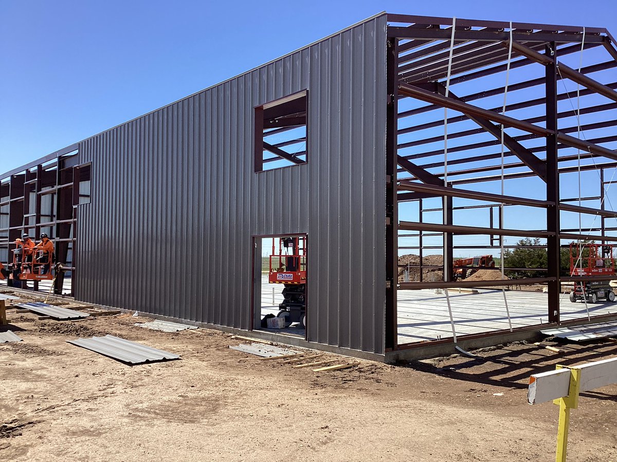 We've got ourselves a building going up in Balko!

The new Practice Gym is coming together nicely.