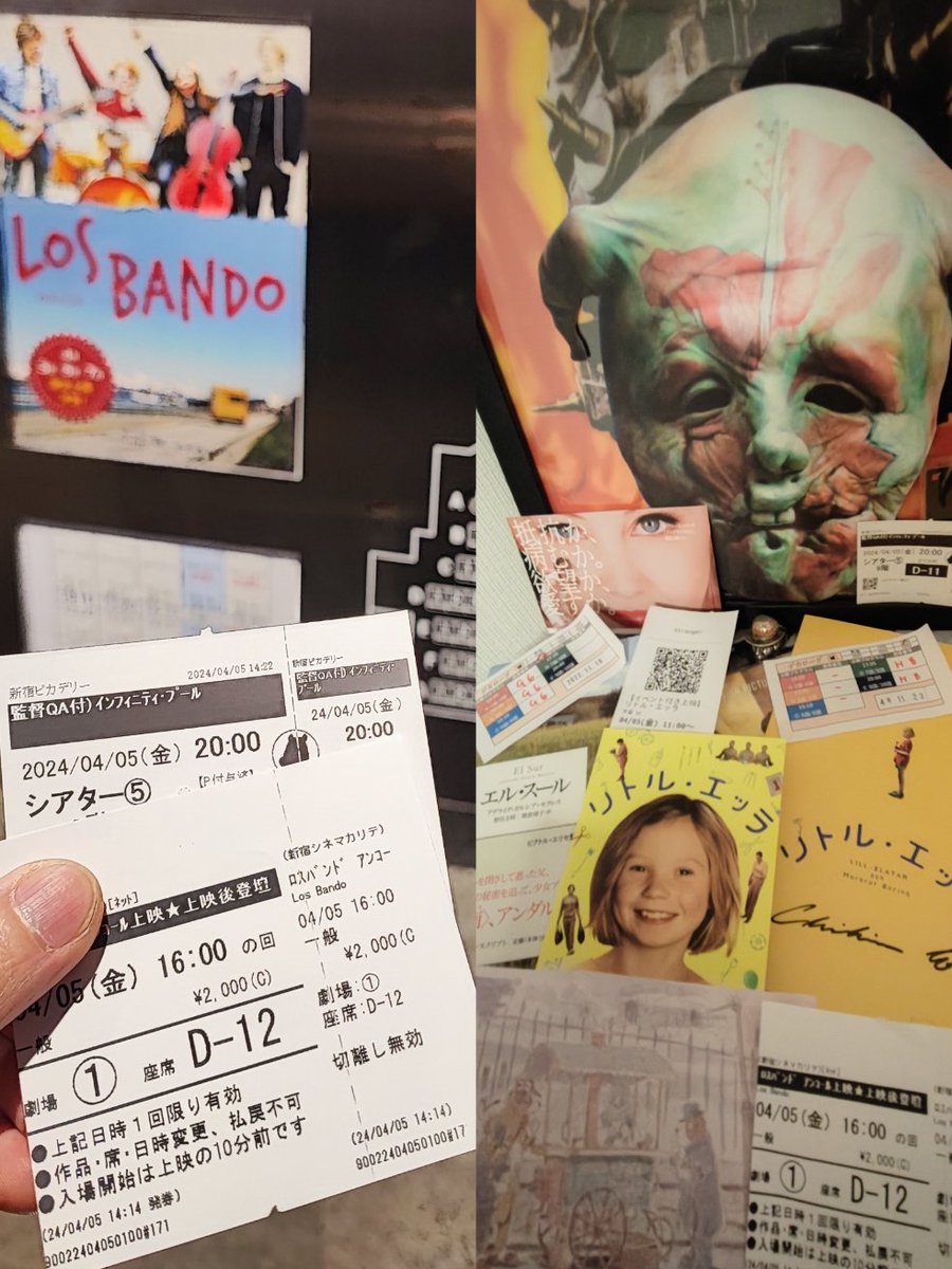 decaymann's tweet photo. 初見おっかけはしごしました
#リトル・エッラ #ロスバンド
どちらもやさしい
ロー監督の思い入れのあるバンドは #soundgarden 、またジブリも好きとのことで #名探偵ホームズ と続けて観られた!
ブランドン監督もおつかれさまです
#Stranger #lillzlatan #losbando #dekalog #infinitypool #サウナ https://t.co/5Pwqdost67