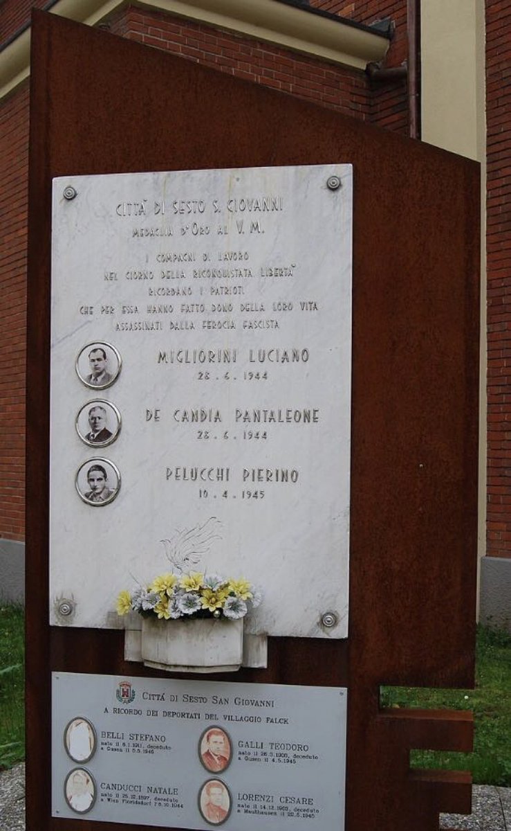 #Patriota della 184a SAP Brigata 'Luigi Migliorini' e Comandante del 'Fronte della Gioventù' di #SestoSanGiovanni, #PierinoPelucchi dopo aver assassinato un ufficiale nazista, il #10aprile 1945 ingaggiò un scontro impari con un reparto tedesco e venne assassinato.Aveva 32 anni.