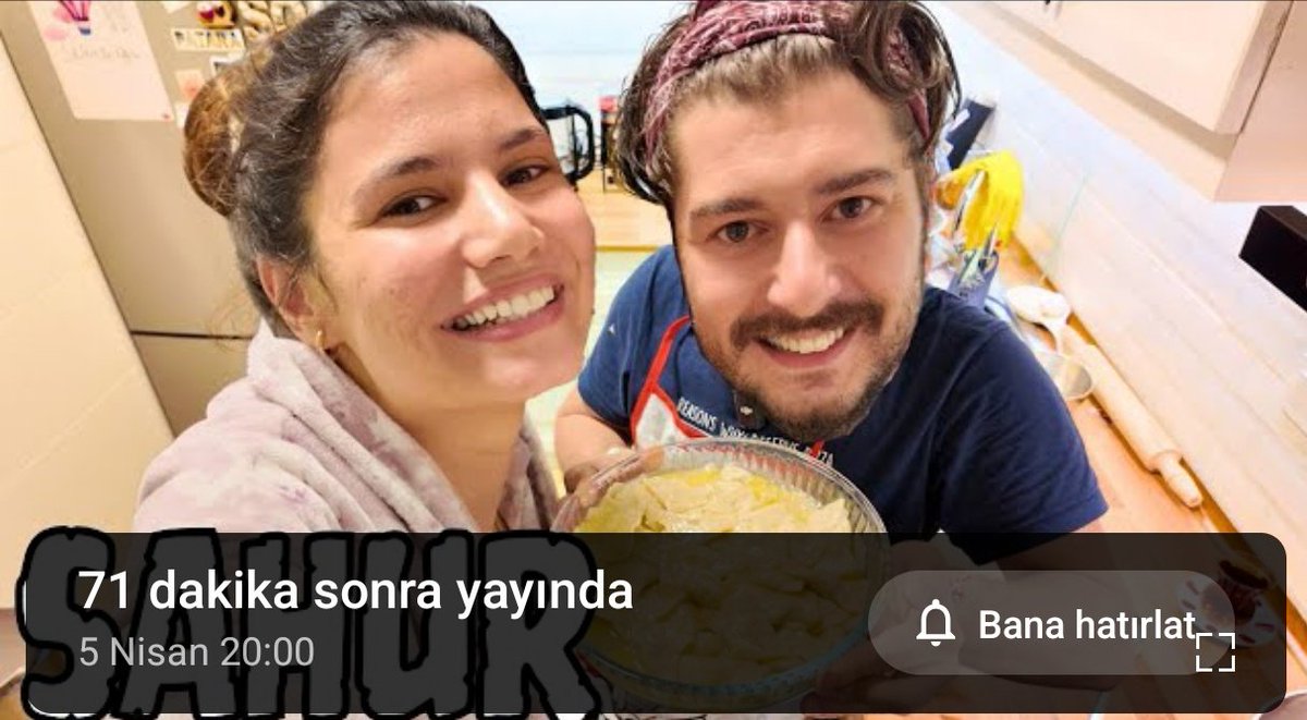 YouTube camiasının en iyi kanalından müthiş güzellikte bir video geliyor😍 Hatırlatıcıları açalım, iftardan sonra Selen ile Oğuz kanalında buluşalım 🥳🫶🏻
Hızlı ulaşım için: youtu.be/72lExdjF1r4?si…