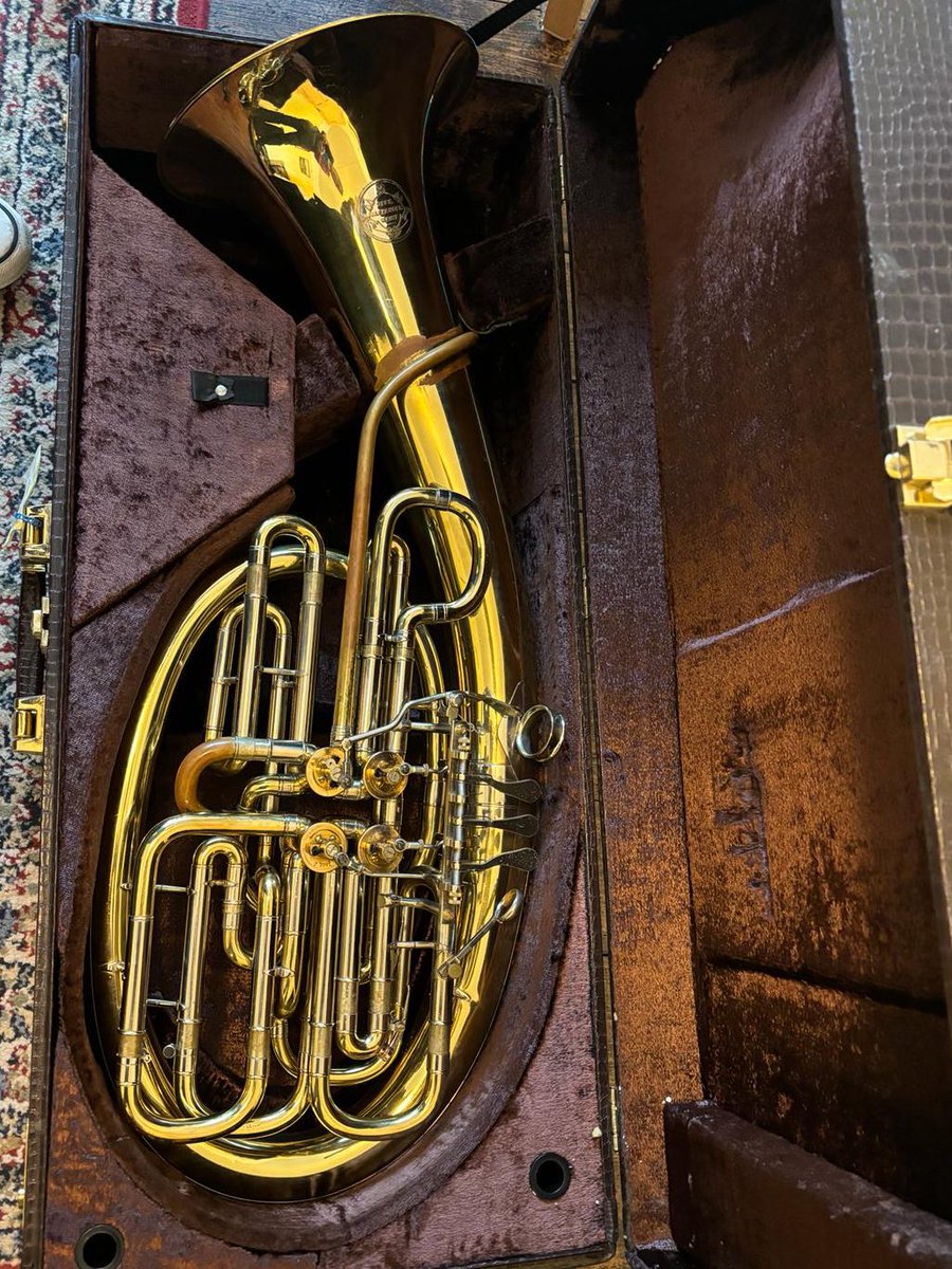 Our Wagner Tubas have arrived ahead of our performance of Strauss’s #alpinesymphony - ready for rehearsal tomorrow afternoon!