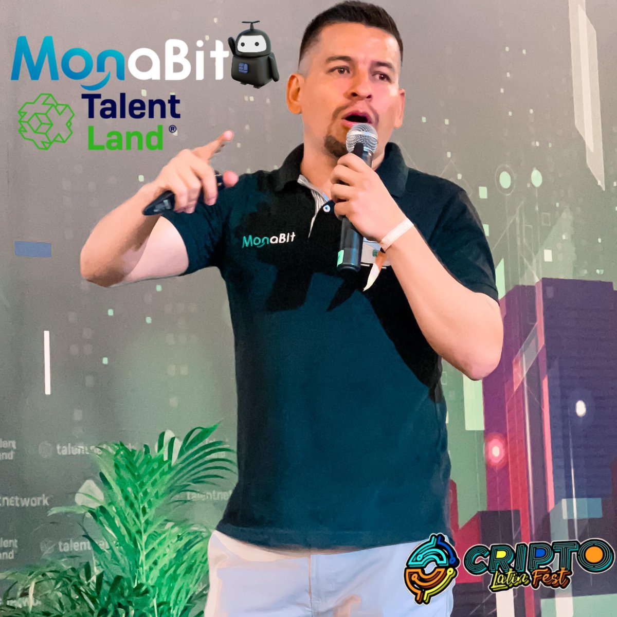 MonaBit presente en Talent Land para dar a conocer los beneficios de pagar con su tarjeta, un espacio enfocado en una cartera y un mercado criptomonedas todo en uno que permite a los usuarios comprar, monetizar y administrar criptomonetizaciones. 

Aprende la manera más fácil,