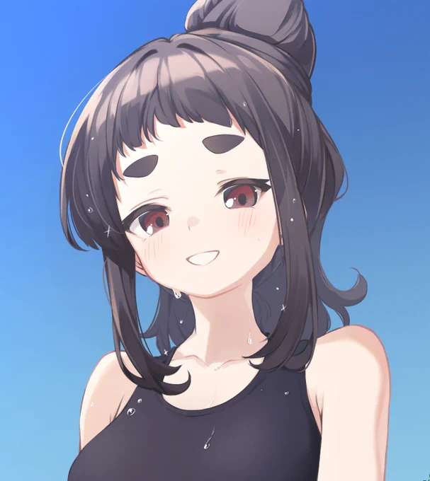 ちょっと早めの濡れ詩希ちゃん #うちの子 