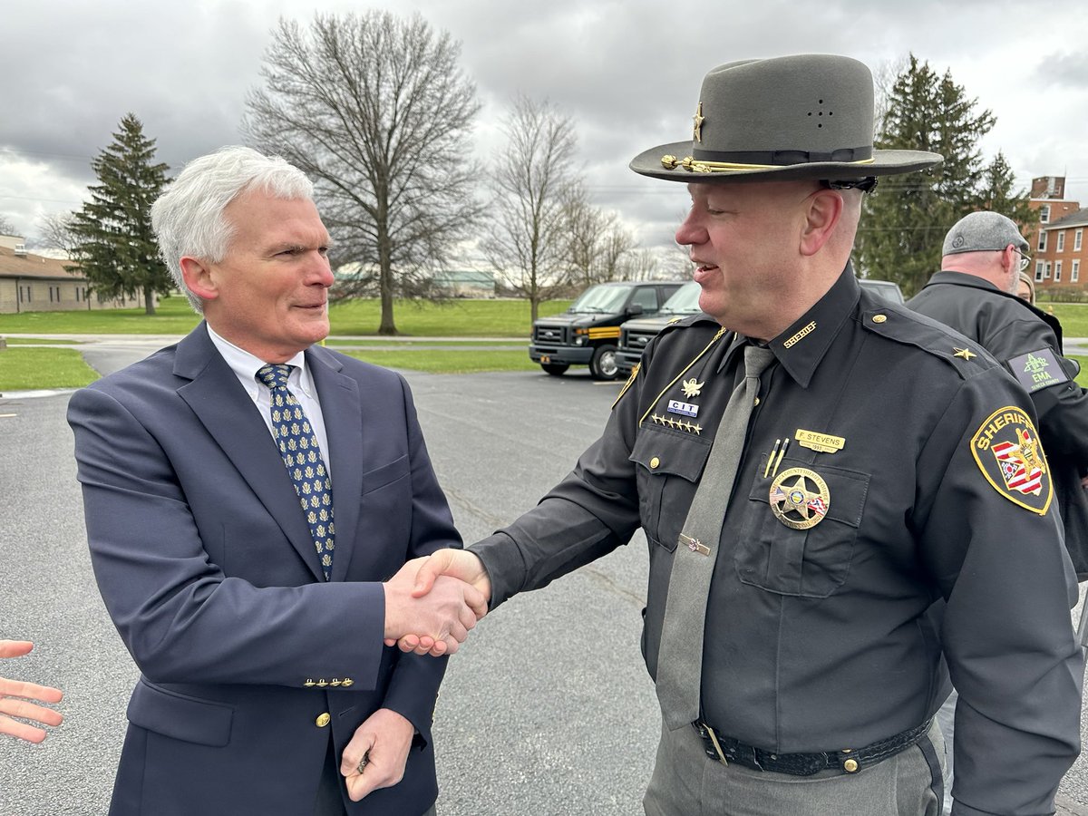 With the solar eclipse coming on Monday, FirstNet has supported 85 requests from public safety agencies to ensure first responders and others have reliable connectivity. 

Today, I was able to view FirstNet’s satellite cell light truck stationed in Tiffin. Great to see you all!