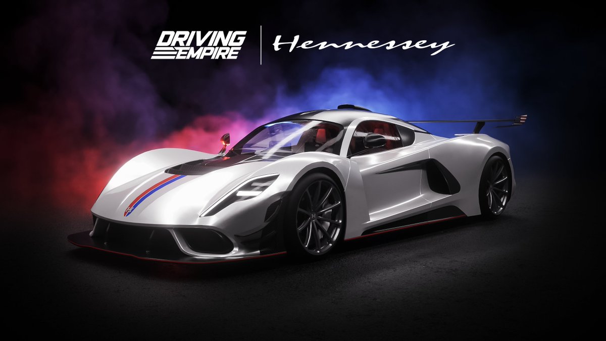 🎉 New Driving Empire Update! 🎉 🏎️ 2 new Hennessey cars 🎯 New daily quests 🐛 Bug fixes 🏁 Play Now! 🏁 roblox.com/games/33516743…