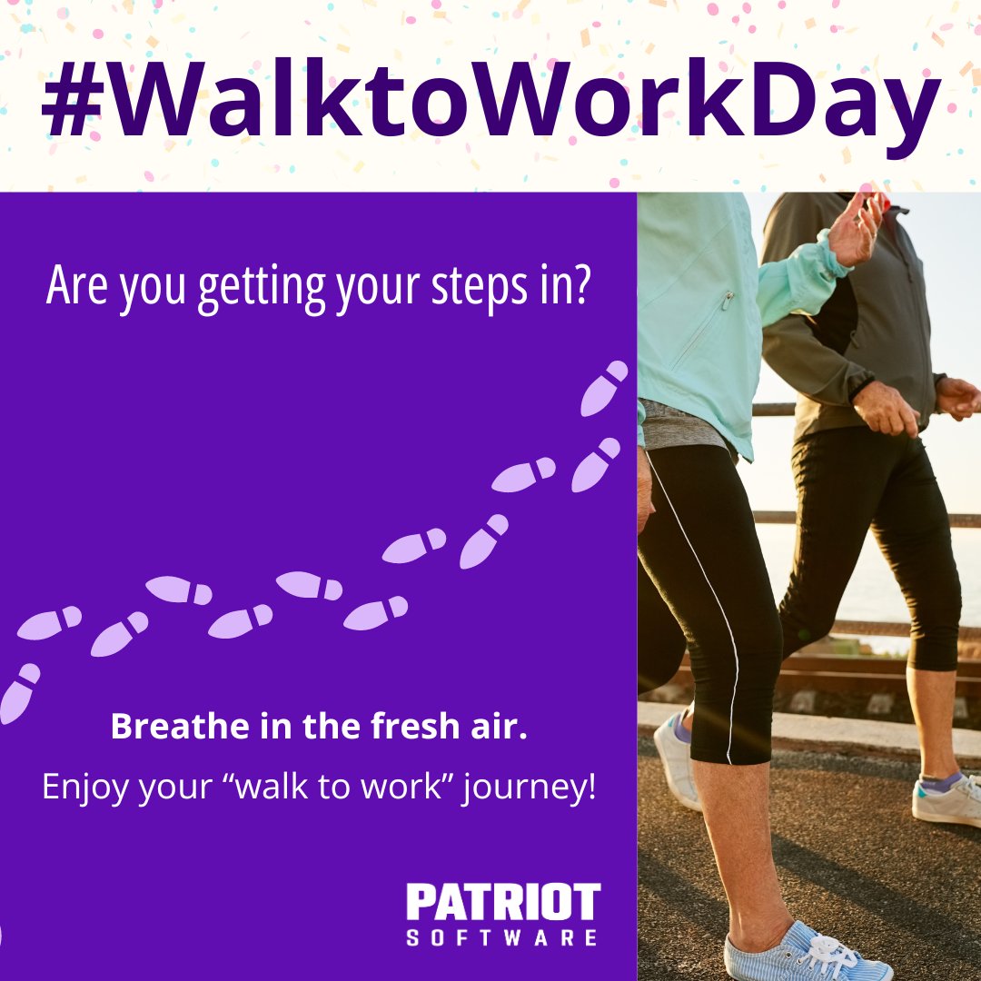 Happy #WalktoWorkDay! 🚶‍♂️Let's celebrate the simple joy of walking to work, embracing the beauty of nature and promoting a healthy lifestyle. Let's make every step count! 💪🌿 #HealthyLiving