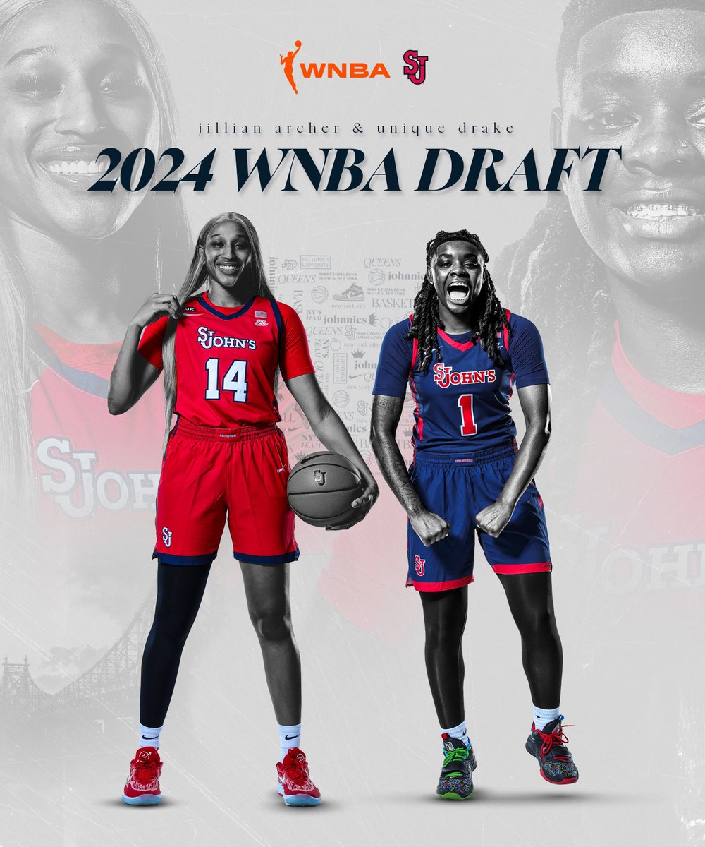 𝐃𝐞𝐜𝐥𝐚𝐫𝐞𝐝. @jillian_archer and @sleeknique3 have entered the 2024 WNBA Draft 💪