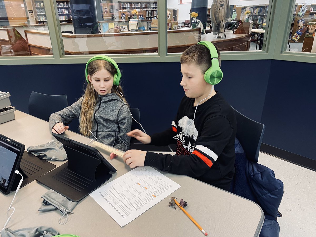 Our 4th graders had the unique opportunity to learn about simple machines from PSU pre-service teachers virtually in our newly up and running STEM Hub. What a great partnership this has been! <a href="/AmyMBurchDEd/">Dr. Burch</a>