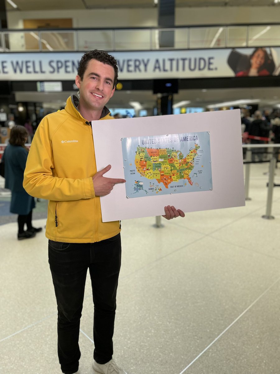 Drew Andre (@drewjandre) on Twitter photo Today’s expected to be the busiest spring break travel day at <a href="/SeaTacAirport/">Seattle Tacoma Intl. Airport</a>. Travelers are following the ☀️ and the path of the total eclipse!
I had families place a pin where they’re going for spring break.
Thanks to <a href="/jwhittenbergK5/">Jake Whittenberg</a> for the fun idea! Today’s expected to be the busiest spring break travel day at <a href="/SeaTacAirport/">Seattle Tacoma Intl. Airport</a>. Travelers are following the ☀️ and the path of the total eclipse!
I had families place a pin where they’re going for spring break.
Thanks to <a href="/jwhittenbergK5/">Jake Whittenberg</a> for the fun idea!