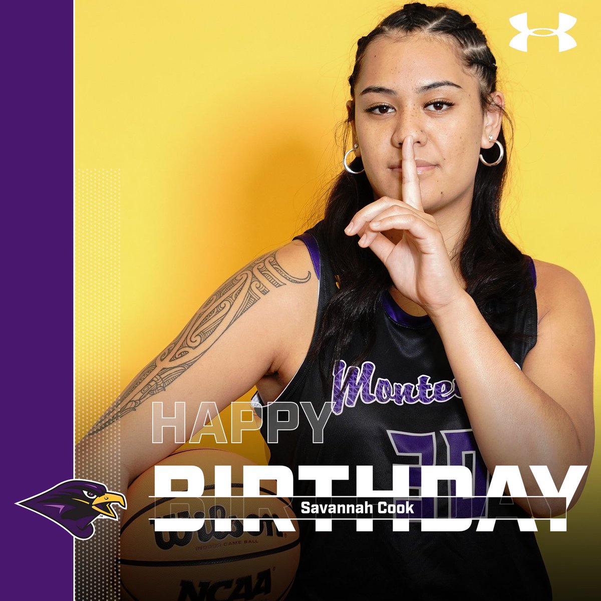 Falcon Nation, join us in wishing Savannah Cook a very Happy Birthday!! 🥳🎂🎁💜