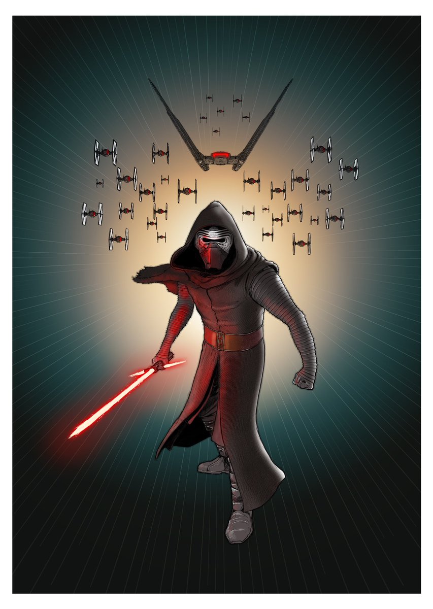 cherrysheriff's tweet photo. Hey, it’s the 5th of April & you know what THAT means…
Right! Time to repost something I drew years ago so the internet doesn’t think I’m dead.
Here’s that grumpy lad from a Star War. Look out kids!
#starwars #theforceawakens #kyloren #drawing #doesanyoneusehashtagsanymore https://t.co/kuyLJENPL5