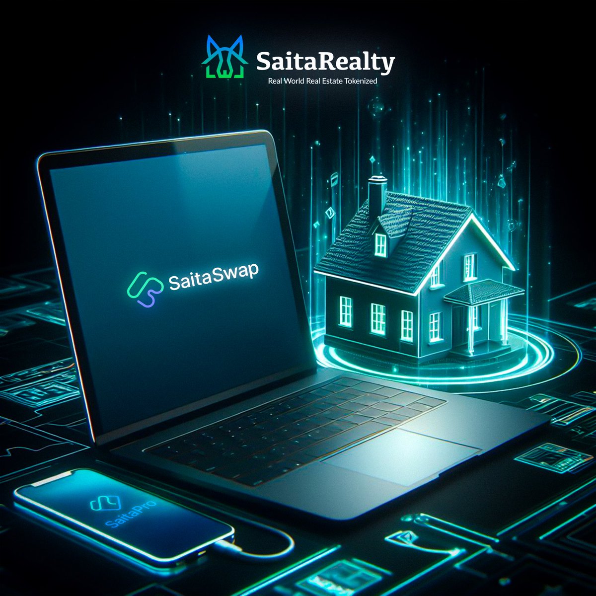 Happy Friday #SaitaRealtors ☀️ Are you ready to take your 𝗦𝗮𝗶𝘁𝗮𝗥𝗲𝗮𝗹𝘁𝘆 token experience to the next level? It’s an in house thing 😎🏡 Our DEX platform, dex.saita.pro, and mobile app, 𝗦𝗮𝗶𝘁𝗮𝗣𝗿𝗼, now support 𝗦𝗮𝗶𝘁𝗮𝗥𝗲𝗮𝗹𝘁𝘆 tokens for both ETH…