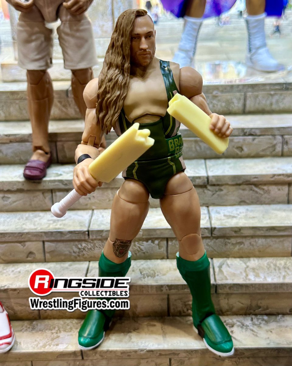 Pete Dunne (Butch) @Mattel @WWE Elite 110 Standard & Chase on display at the #WrestleMania40 Superstore! Shop now at Ringsid.ec/WWEElite110 #RingsideCollectibles #WrestlingFigures #WWEEliteSquad #WrestleMania #WM40 #Mattel #WWE #PeteDunne