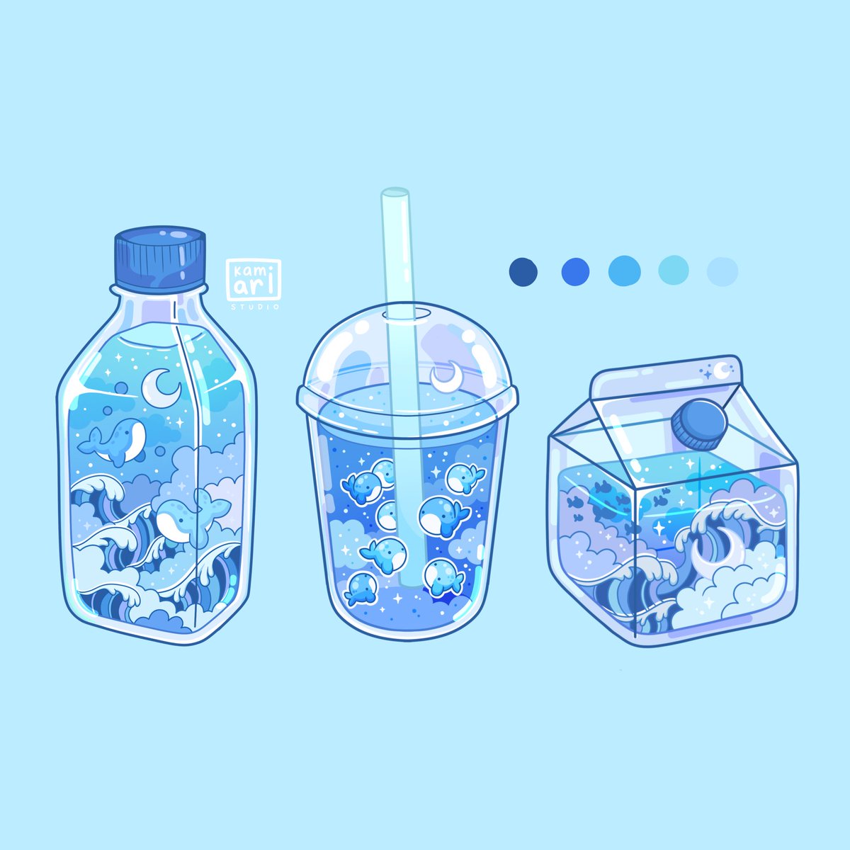 kamiaristudio's tweet photo. celestial lullaby 🐳🩵🌊 https://t.co/HByUEB4g9X