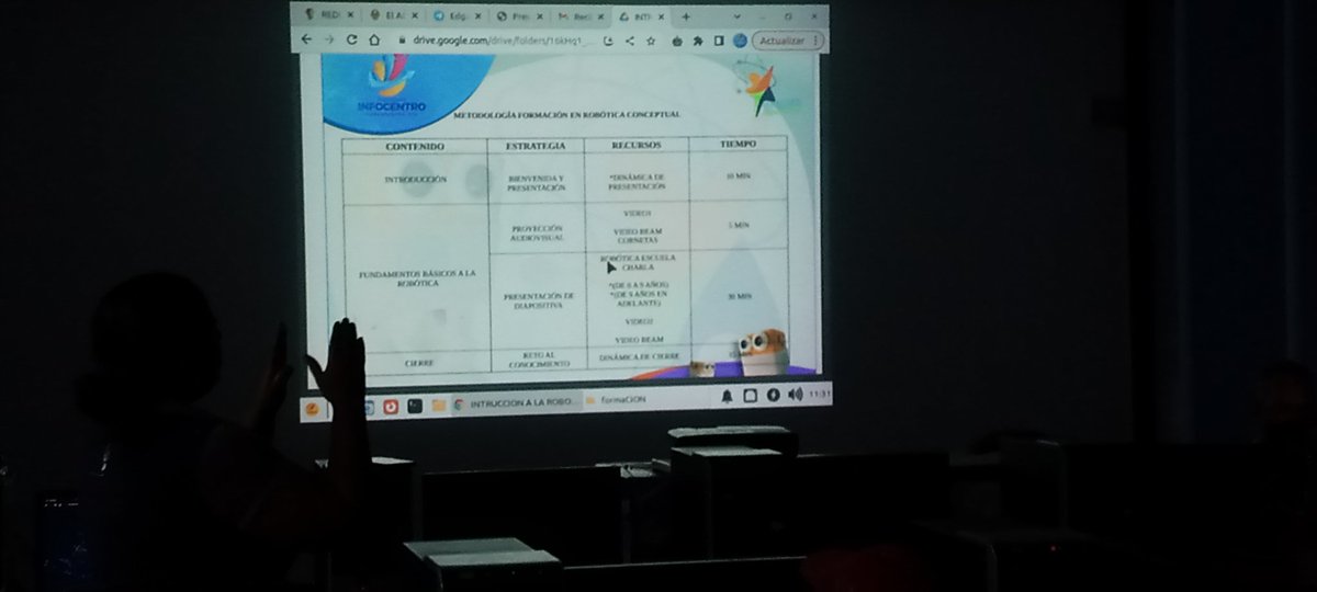 Lar 05 presente en reunión con la coordinación de tecnología, planificando estrategias de formación para el avance en la ciencia y tecnología,  abril mes de la  programación <a href="/NicolasMaduro/">Nicolás Maduro</a> <a href="/Gabrielasjr/">Gabriela Jiménez</a> <a href="/luisinfoVen/">Luis La Rosa 📱🖥️📡🛰️</a> <a href="/Mincyt_VE/">Ministerio del P. P para Ciencia y Tecnología</a> <a href="/INFOCENTROLARA1/">Infocentros Lara</a>