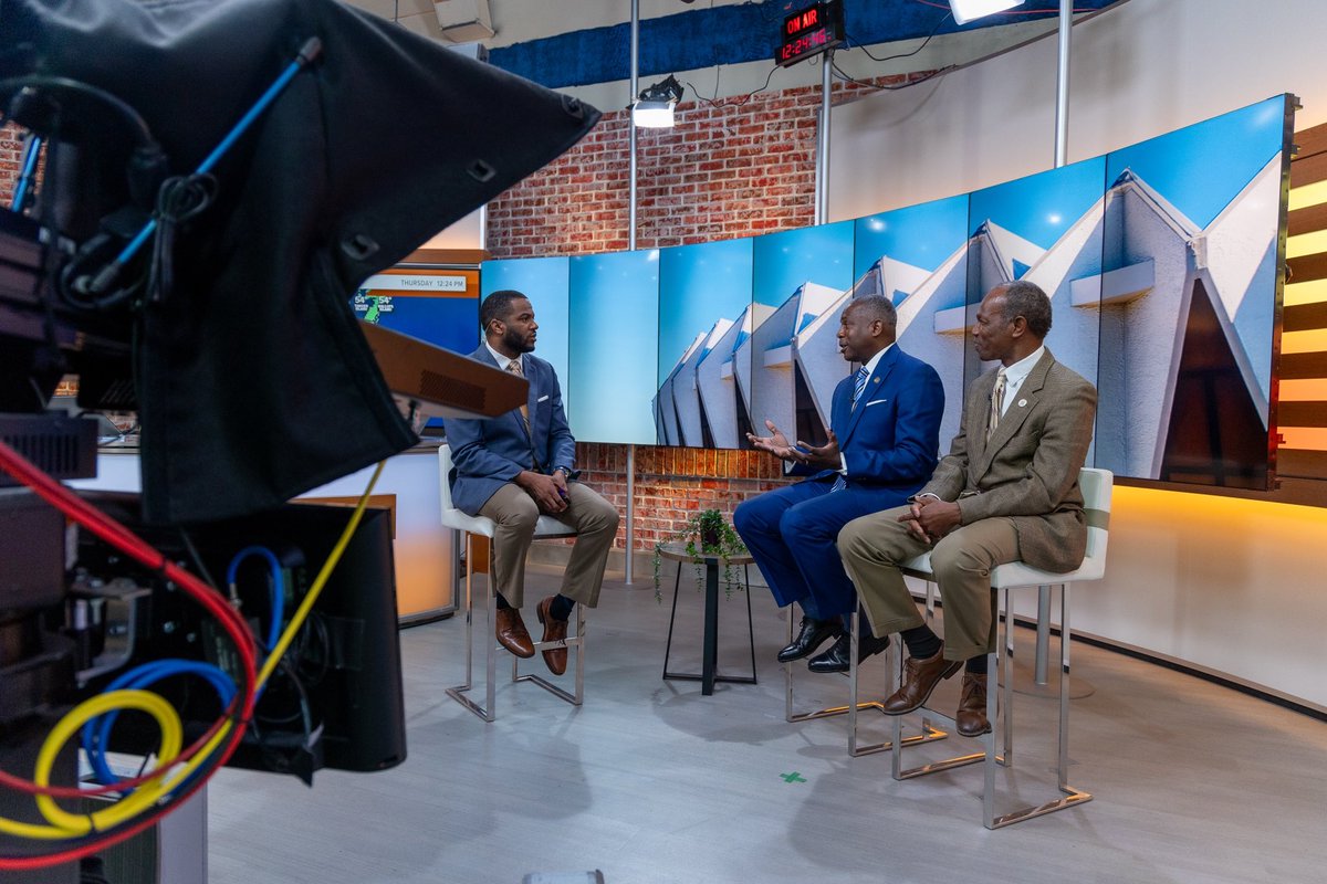 Yesterday, President Williams and Mayor Donnie Tuck, had the opportunity to speak on @13newsnow on the history of the Hampton Jazz and Music Festival and what’s to come! Tickets are now on sale and can be purchased through Ticketmaster.com.