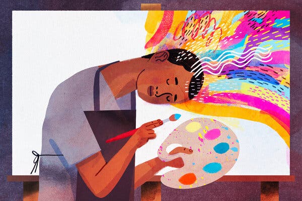 Rediscover the joy and mental health benefits of artistic pursuits like drawing, singing, or writing. @cdcaron reminds us of the magic these activities bring, no talent required: nytimes.com/2023/05/22/wel…