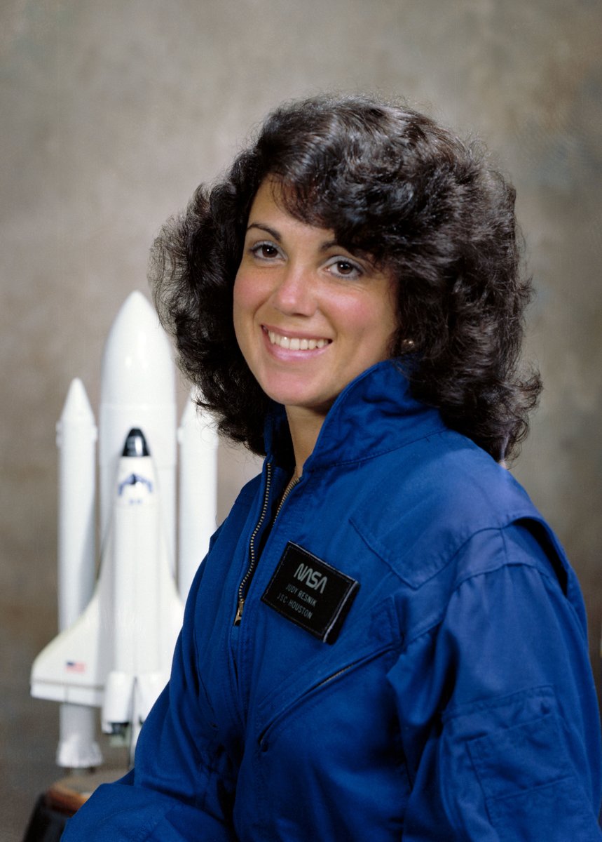 On her 75th birthday, we remember the luminous Judy Resnik, one of NASA's first six female astronauts. 40 years ago this August, she made her first space flight on STS-41D. Her life was tragically cut short in the Challenger accident in January 1986. go.nasa.gov/3TKf9qb