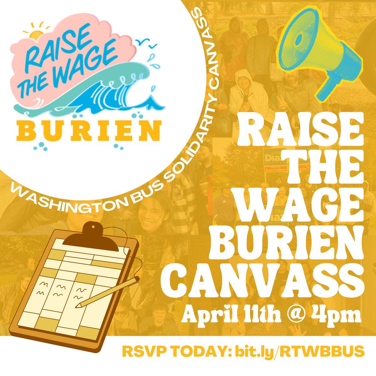 The Washington Bus is excited to partner with the youth-led Raise the Wage Burien campaign led by our friends at the Transit Riders Union to ensure working families can afford to live where they work! Join us as we support them in ensuring this legislation gets passed!