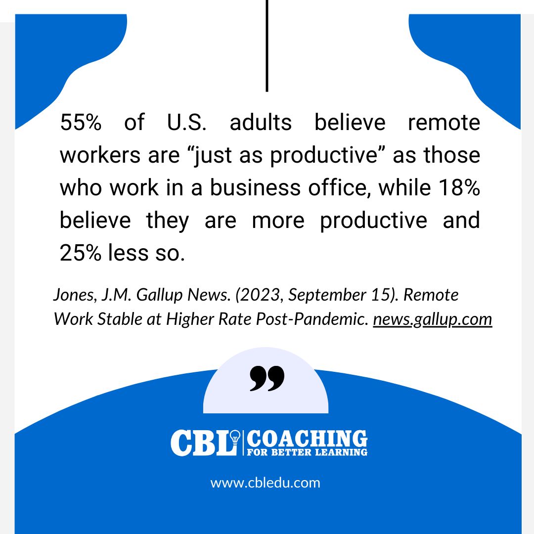Are you a remote worker? What are your views? 

We share tips and insights into job market trends, as well as career and personal development: buff.ly/4cIs7gN 

#Fridayfacts #remotework #productivity #jobmarket #worktrends #careertips #careergoals #careerdevelopment