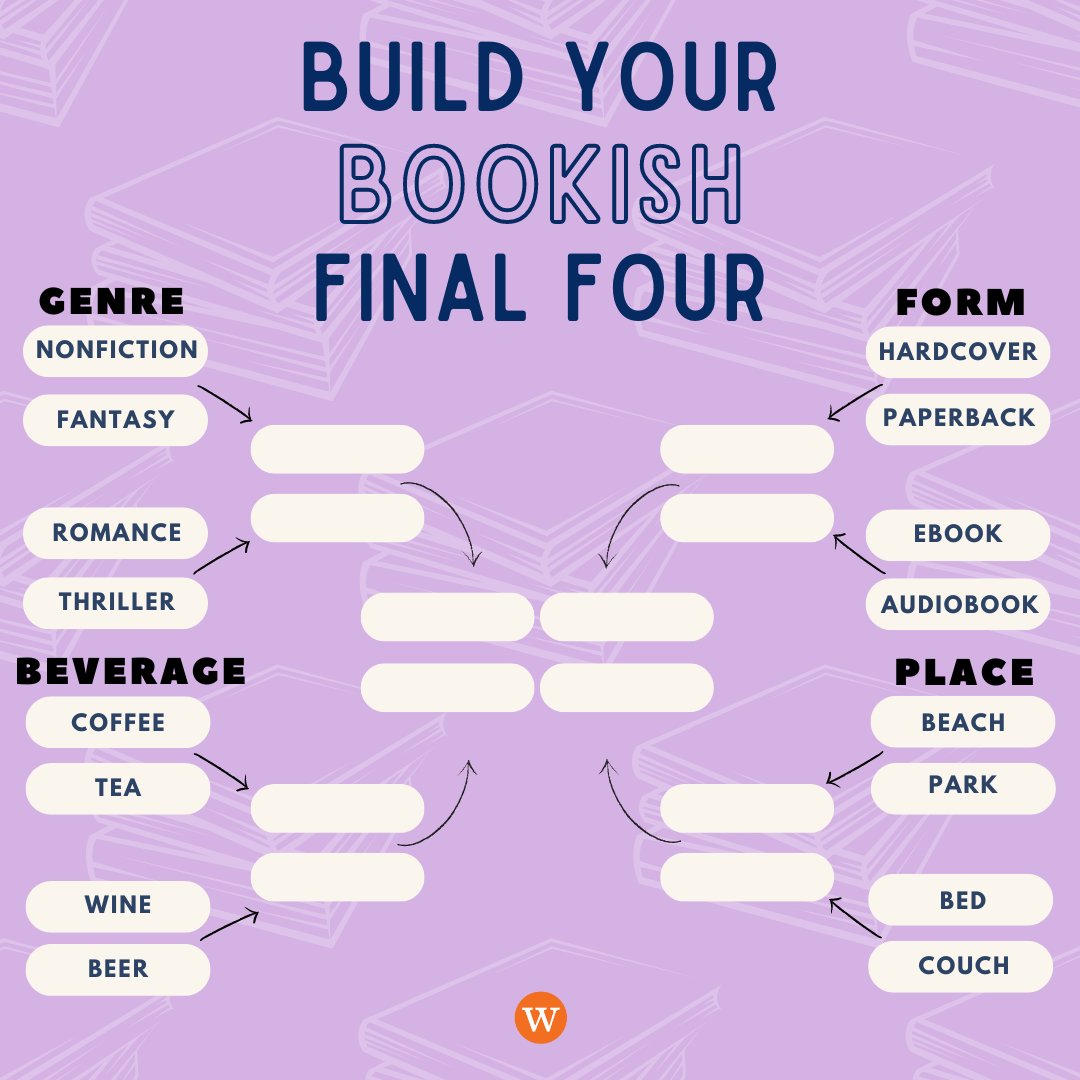 Let’s face it, the majority of the Workman team will be #reading instead of watching basketball this weekend. Maybe we’ll check the score during chapter breaks . . . 📚 Drop your #bookish final four in the comments 👇