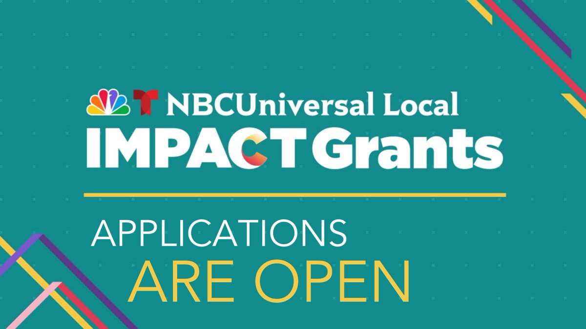 SVLG member @NBCUniversal is now accepting applications for their NBCU Local Impact Grant! NBC Bay Area and Telemundo 48 have $227,000 in unrestricted funds for nonprofits that are moving the Bay Area forward. Apply today: localimpactgrants.com