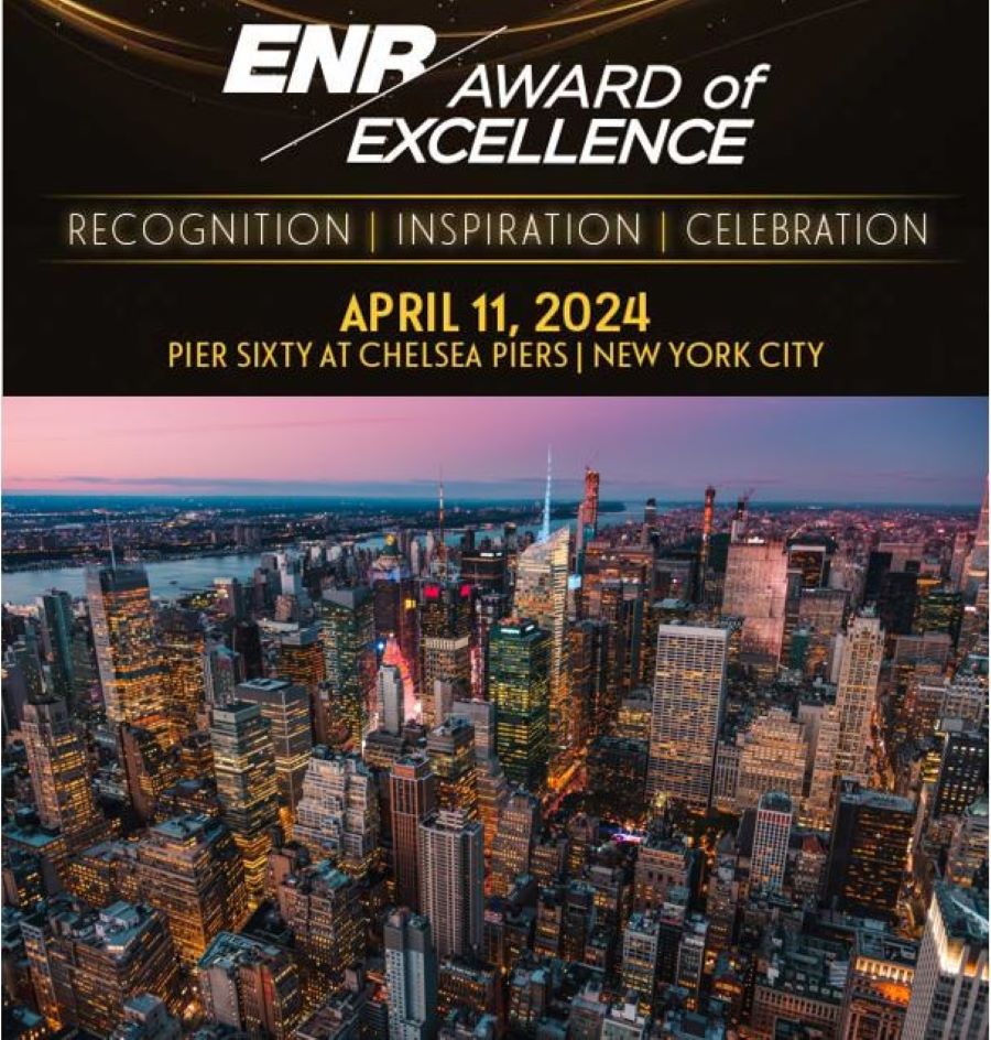 Who's ready for ENR's Award of Excellence? WE ARE! If you haven't gotten your tickets yet, there's still time! Come to network with peers and meet some of the country's top firms. You'll be glad you did!   brnw.ch/21wIy03
#ENRAOE #ENRBOTB #ENRTOP25Newsmakers #Construction