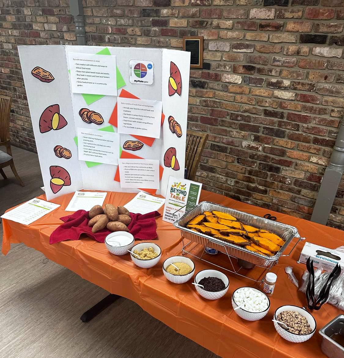 The RD team at Compass Healthcare and Rehab Hawfields set up a fun sweet potato bar! Residents learned the benefits of sweet potatoes and farm-to-fork insights.

#FromtheFieldFriday #foodservice #foodmanagement #seniorliving #seniorcare #culinaryservices #culinaryservicesgroup